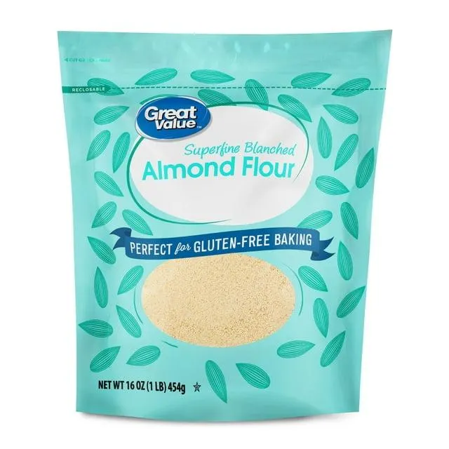 Great Value Superfine Blanched Almond Flour, 2 lb