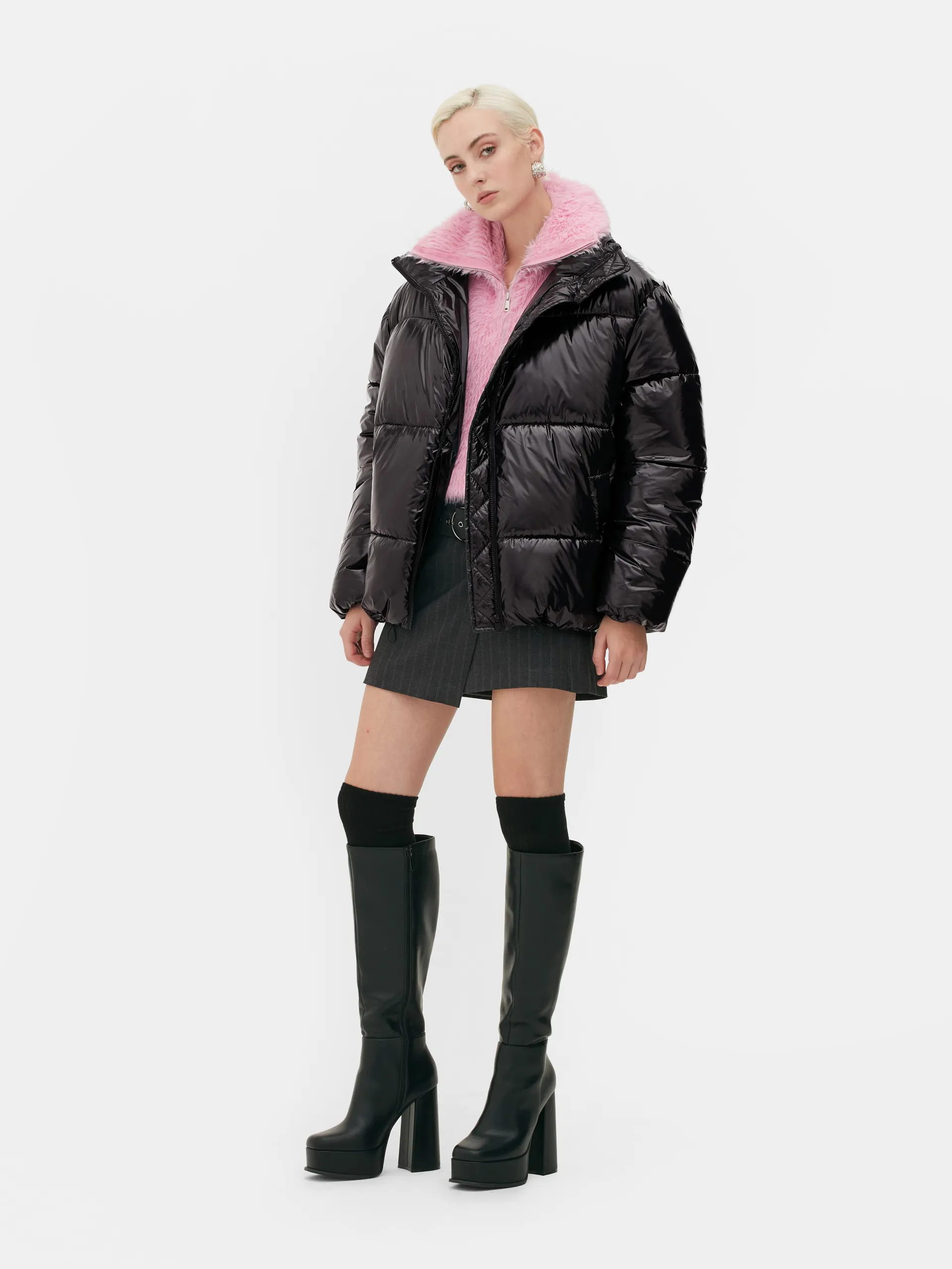 Piumino in vinile Rita Ora