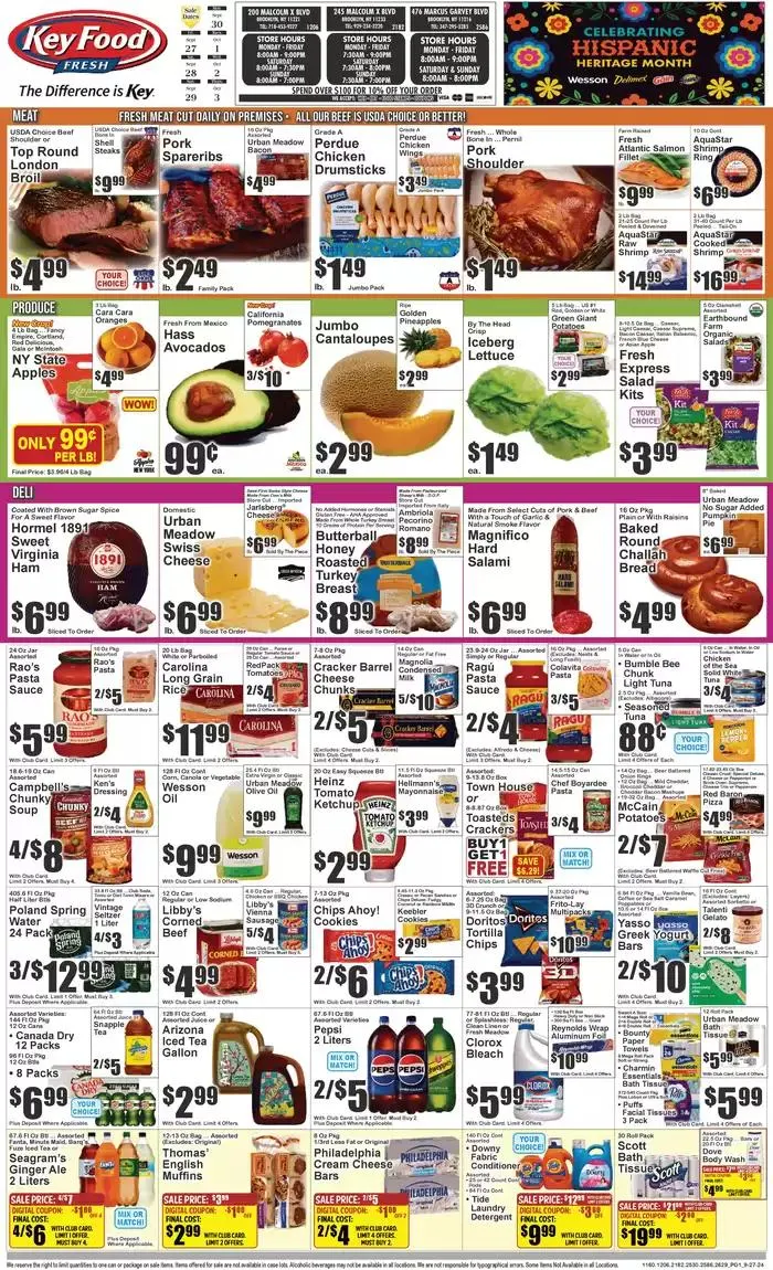Weekly ad Attractive special offers for everyone from September 27 to October 3 2024 - Page 1