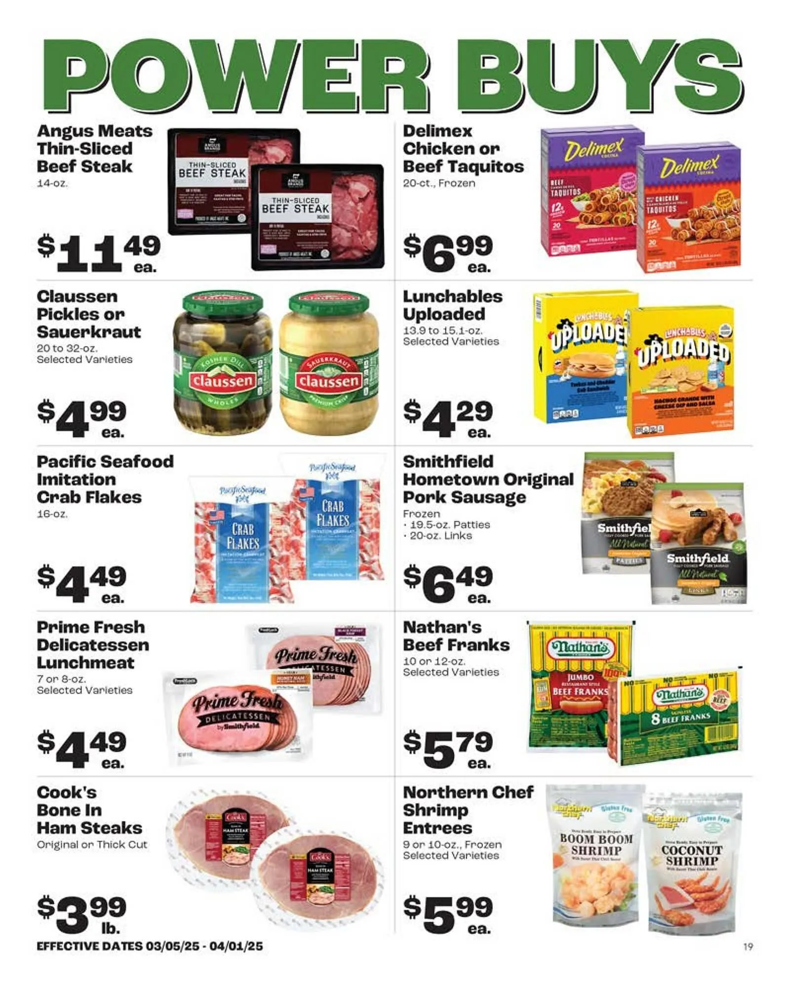 Weekly ad Rosauers Weekly Ad from March 5 to April 1 2025 - Page 19