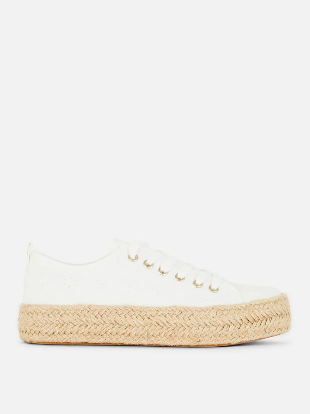 Jute-Espadrilles zum Binden