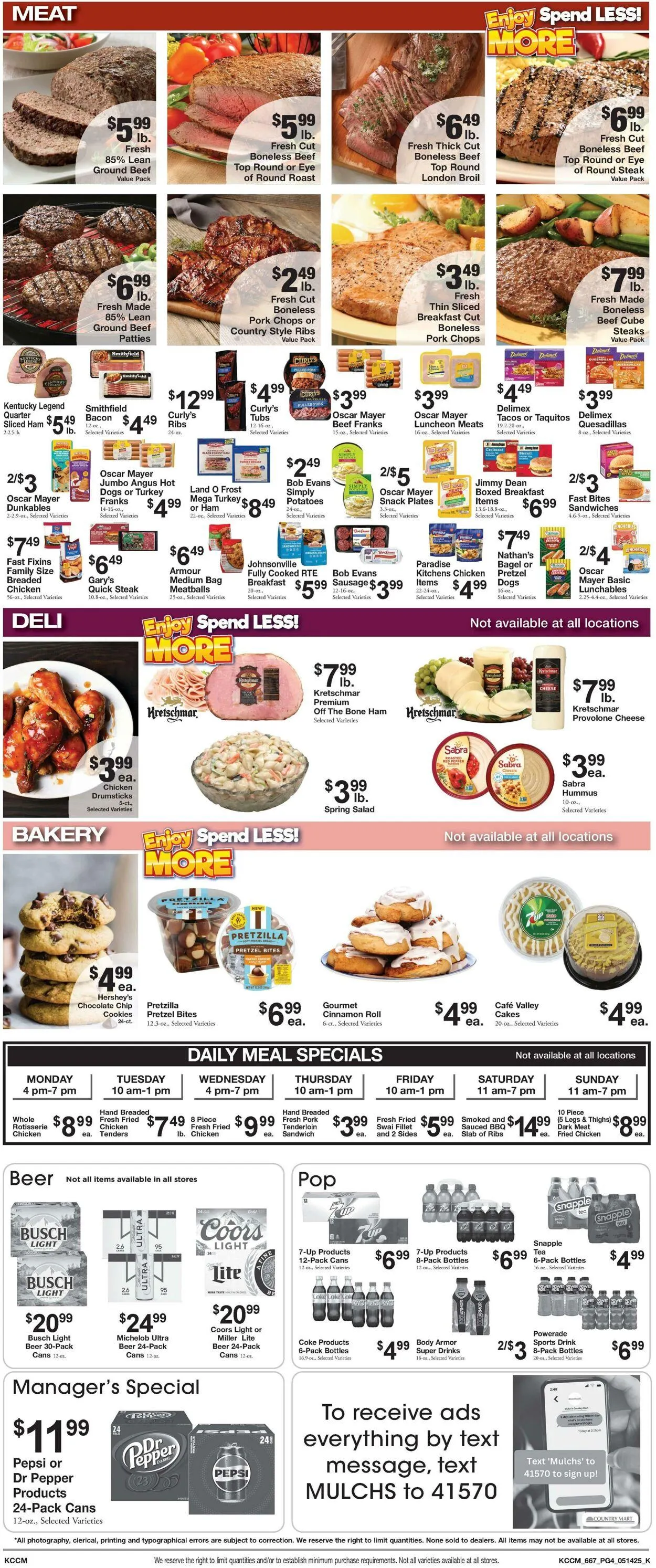 Weekly ad Country Mart from May 13 to May 19 2025 - Page 4