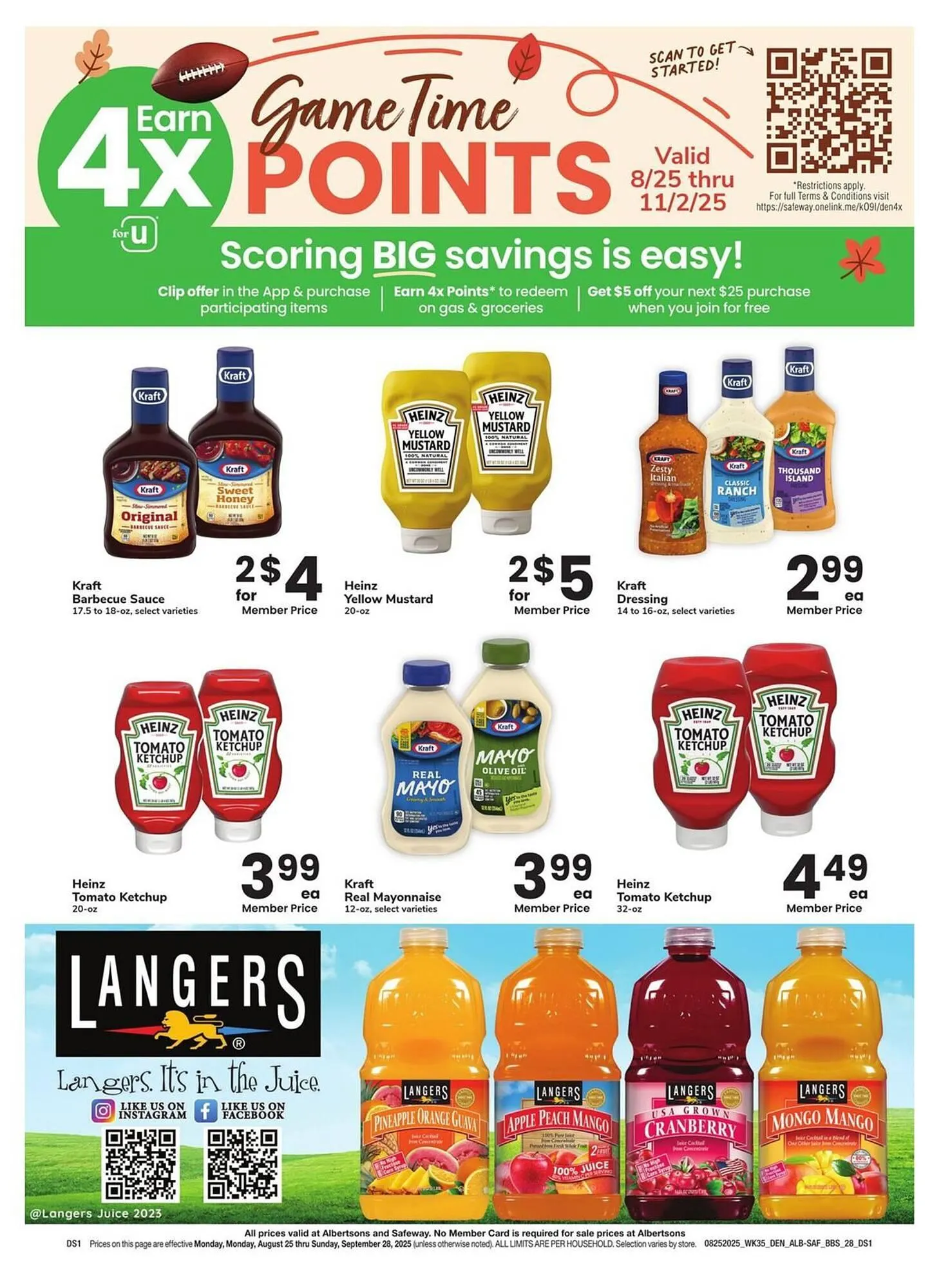 Weekly ad Albertsons Weekly Ad from August 25 to September 28 2025 - Page 28