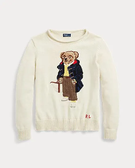 Polo Bear Cotton Sweater