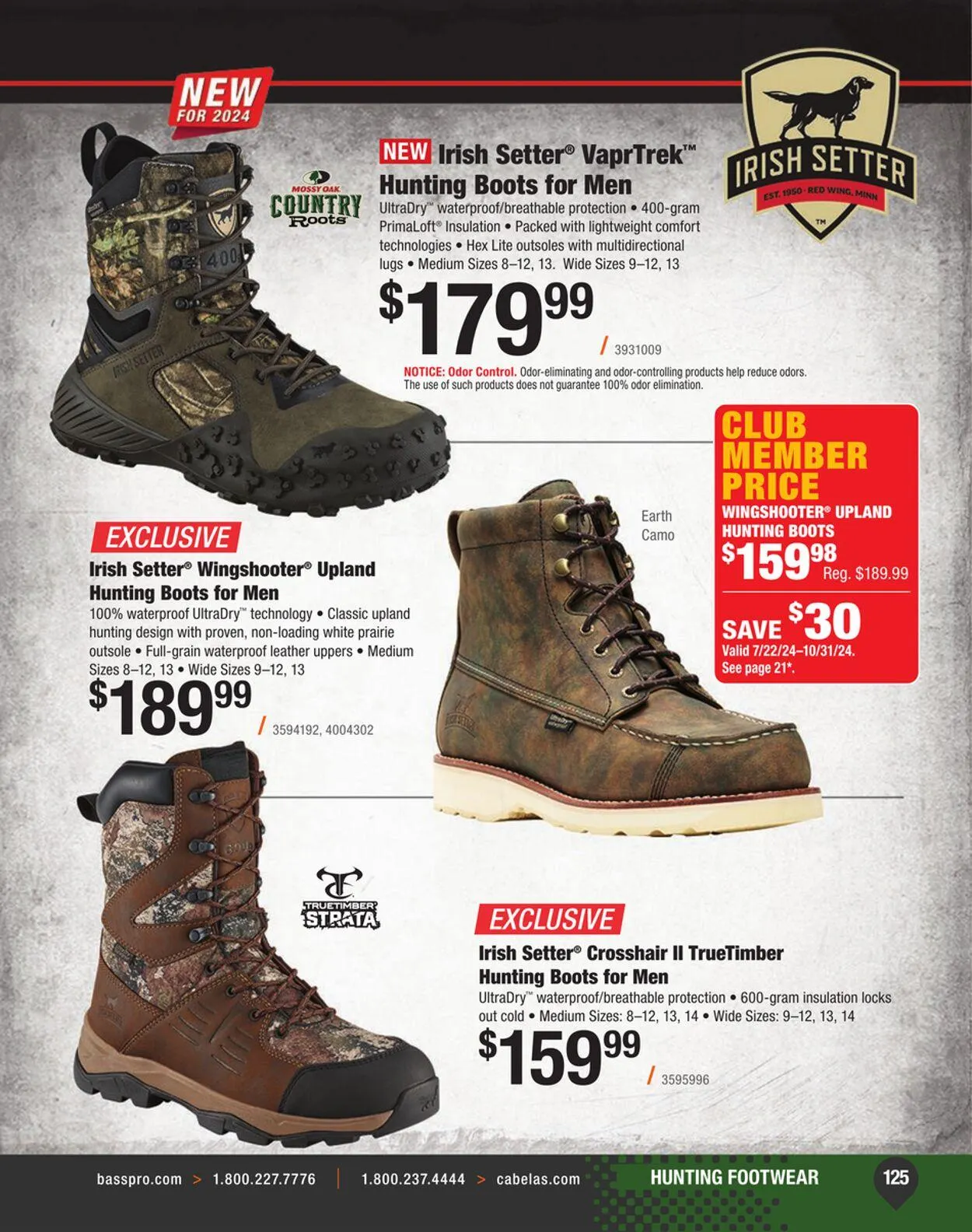 Weekly ad Bass Pro Current weekly ad from September 4 to September 18 2024 - Page 125
