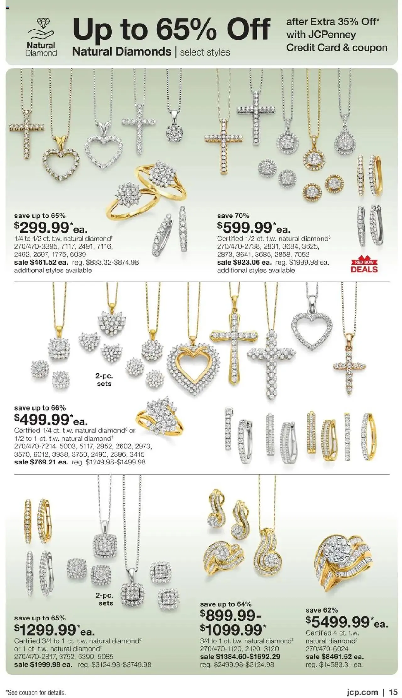 Weekly ad JCPenney Mother’s Day Jewelry Sale from April 10 to May 14 2025 - Page 14