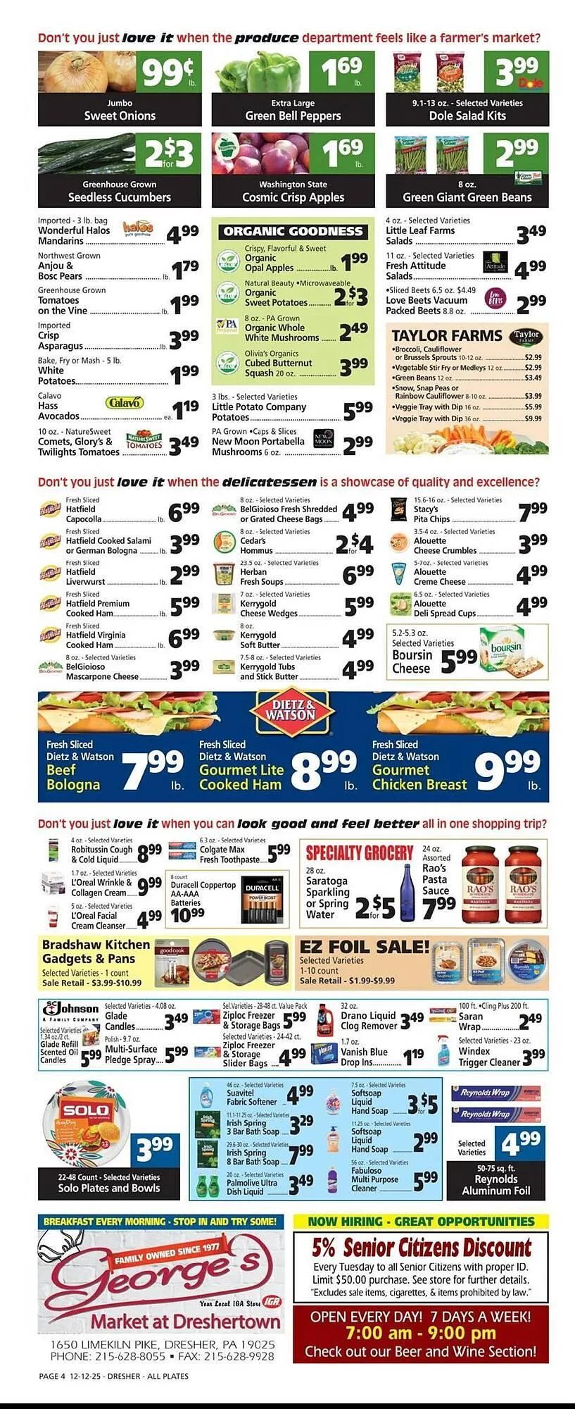 Weekly ad George's Market weekly ad from December 12 to December 18 2025 - Page 4