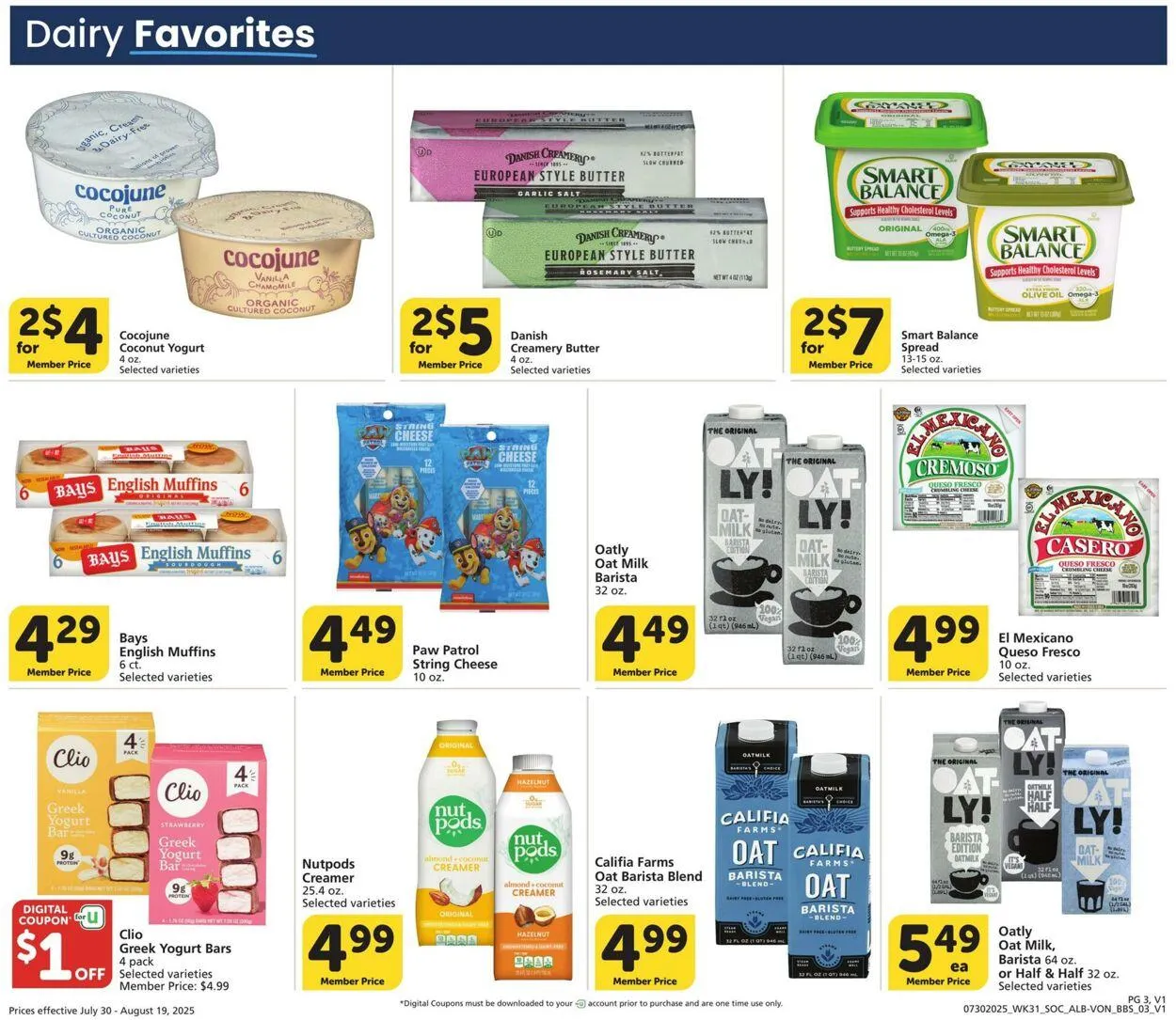 Catálogo de Vons Current weekly ad 30 de julio al 19 de agosto 2025 - Página 3