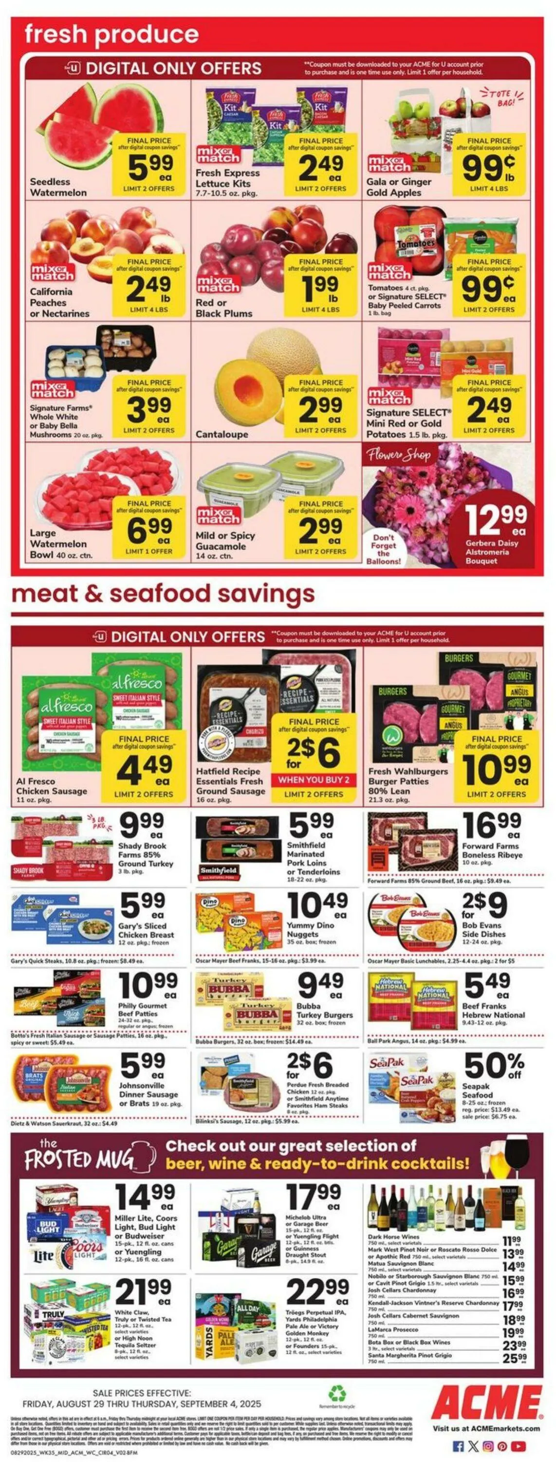 Weekly ad Acme Current weekly ad from August 29 to September 4 2025 - Page 4