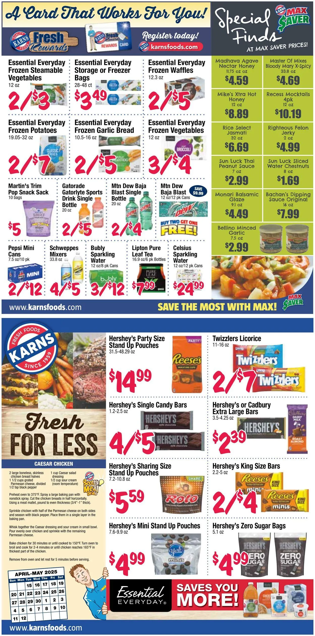 Weekly ad Karns Quality Foods from April 15 to May 12 2025 - Page 8