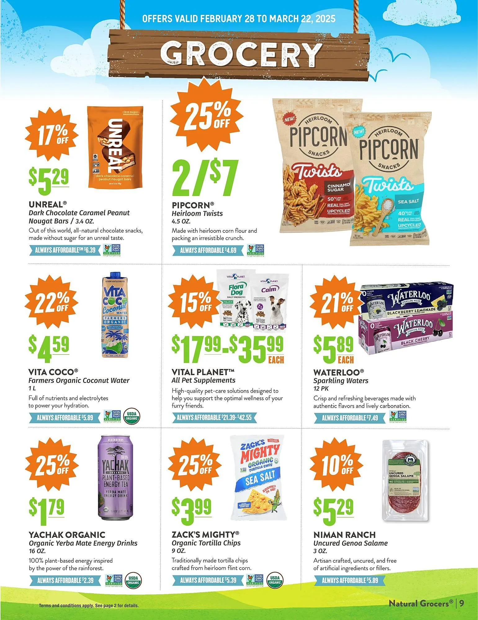 Weekly ad Natural Grocers ad from February 28 to March 22 2025 - Page 9
