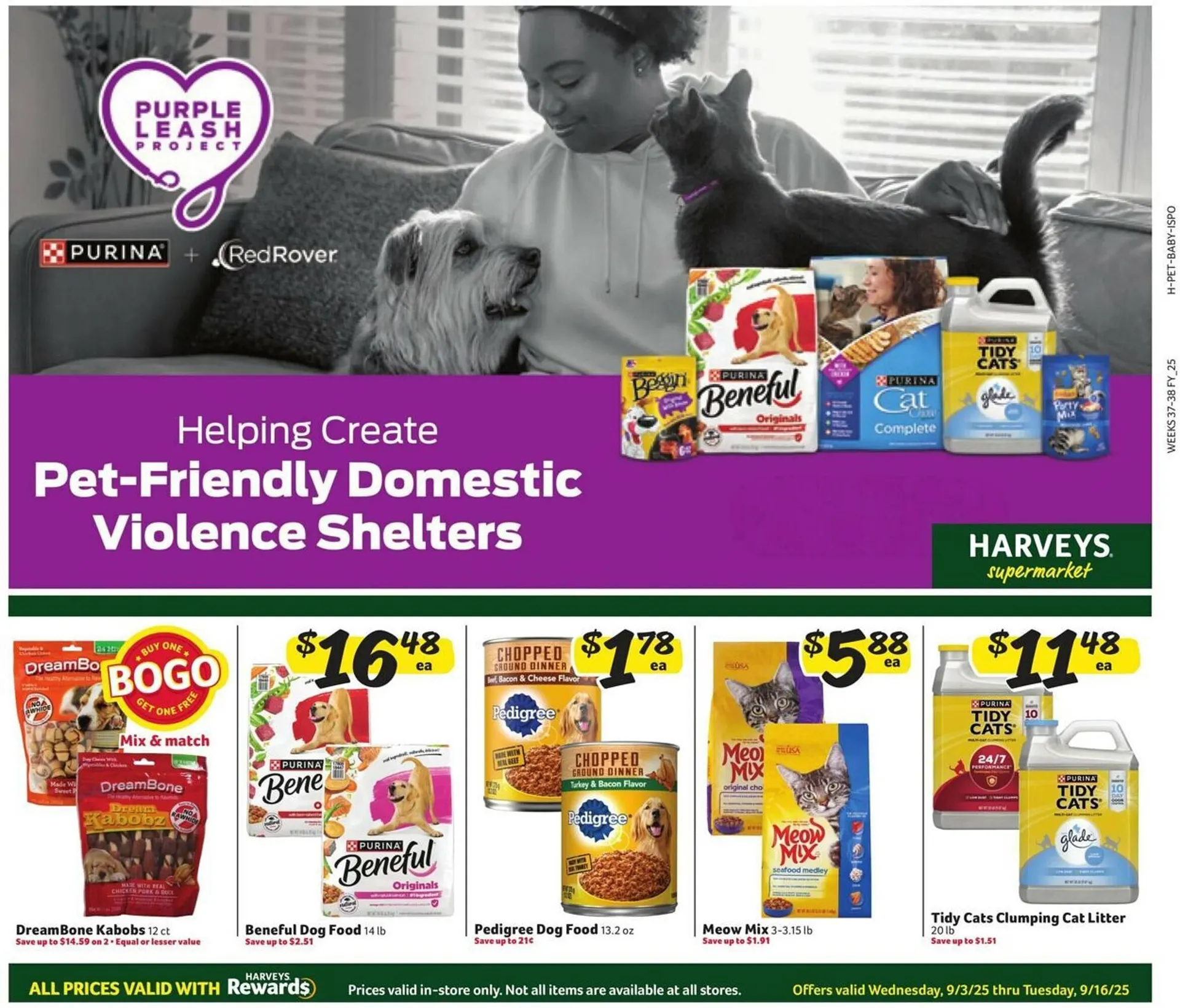 Weekly ad Harveys Supermarkets weekly ad from September 3 to September 16 2025 - Page 1