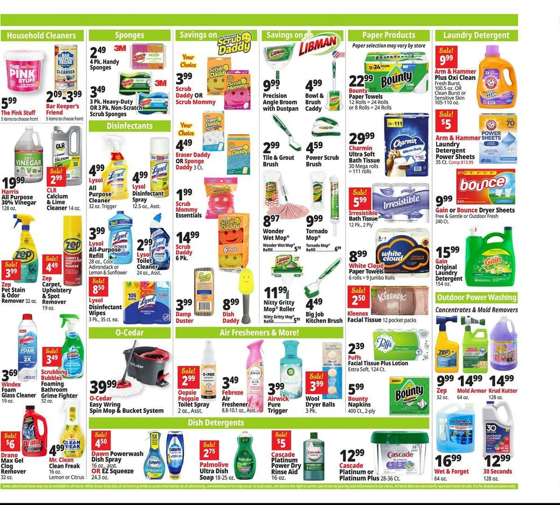 Weekly ad Ocean State Job Lot flyer from March 19 to March 25 2026 - Page 19