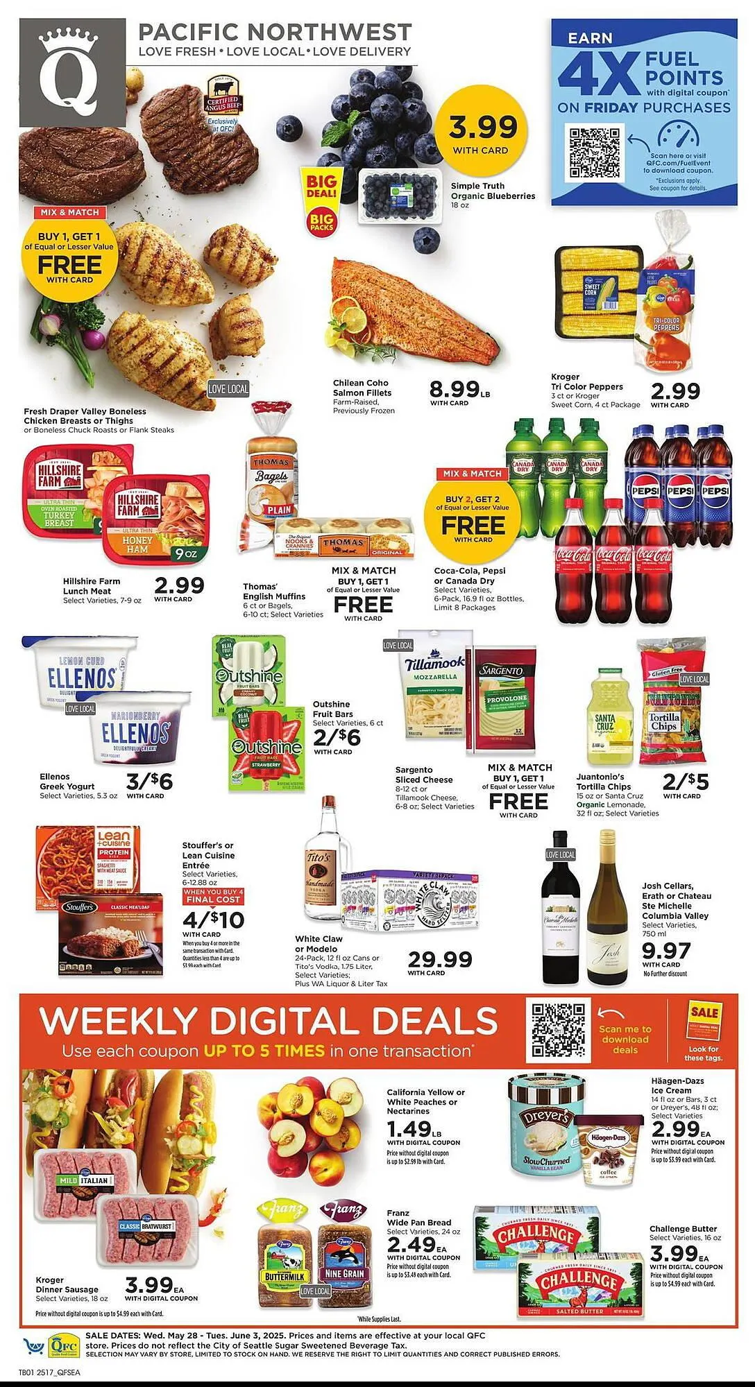 Weekly ad QFC Weekly Ad from May 28 to June 3 2025 - Page 1