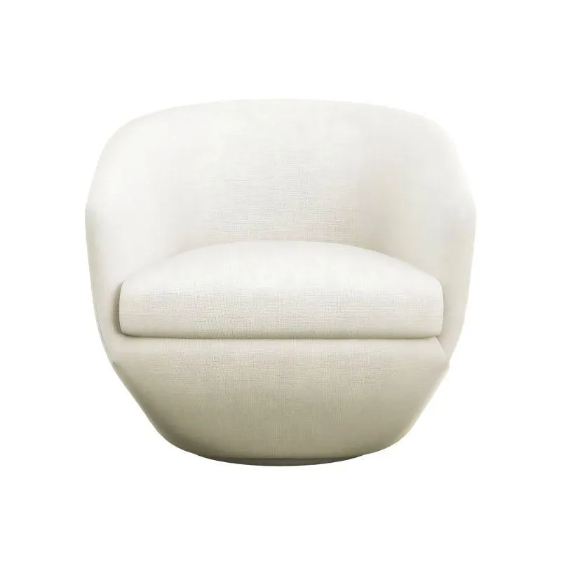 Akira Lounge Chair Off White