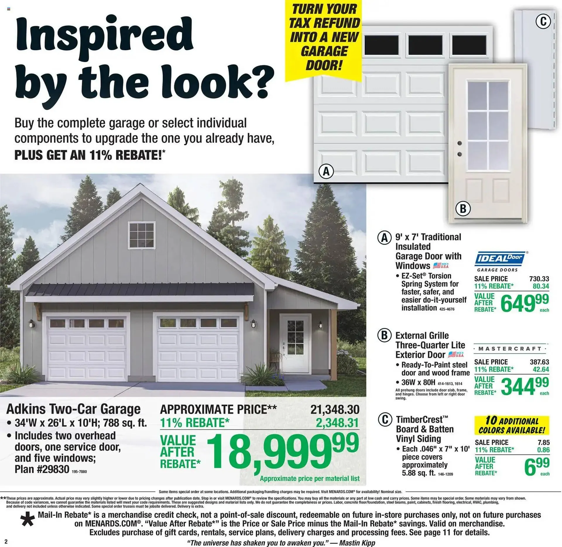 Weekly ad Menards weekly ad from March 11 to March 23 2026 - Page 2