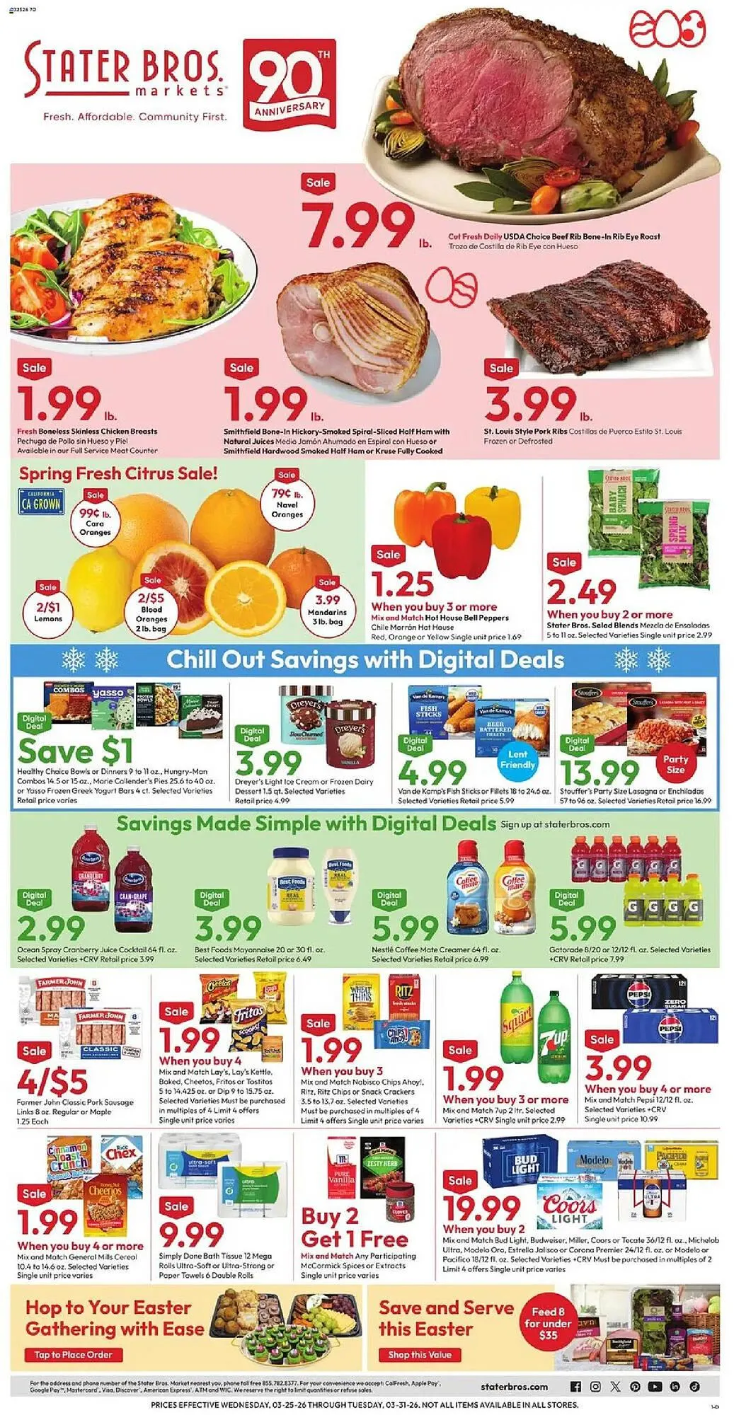 Stater Bros weekly ad - 1