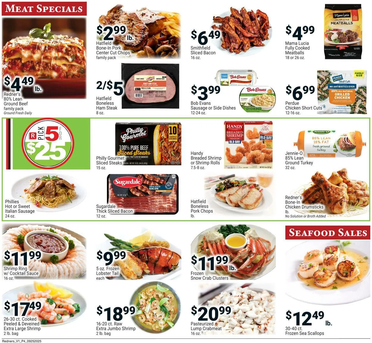 Weekly ad Redner’s Warehouse Market Current weekly ad from September 25 to October 1 2025 - Page 4