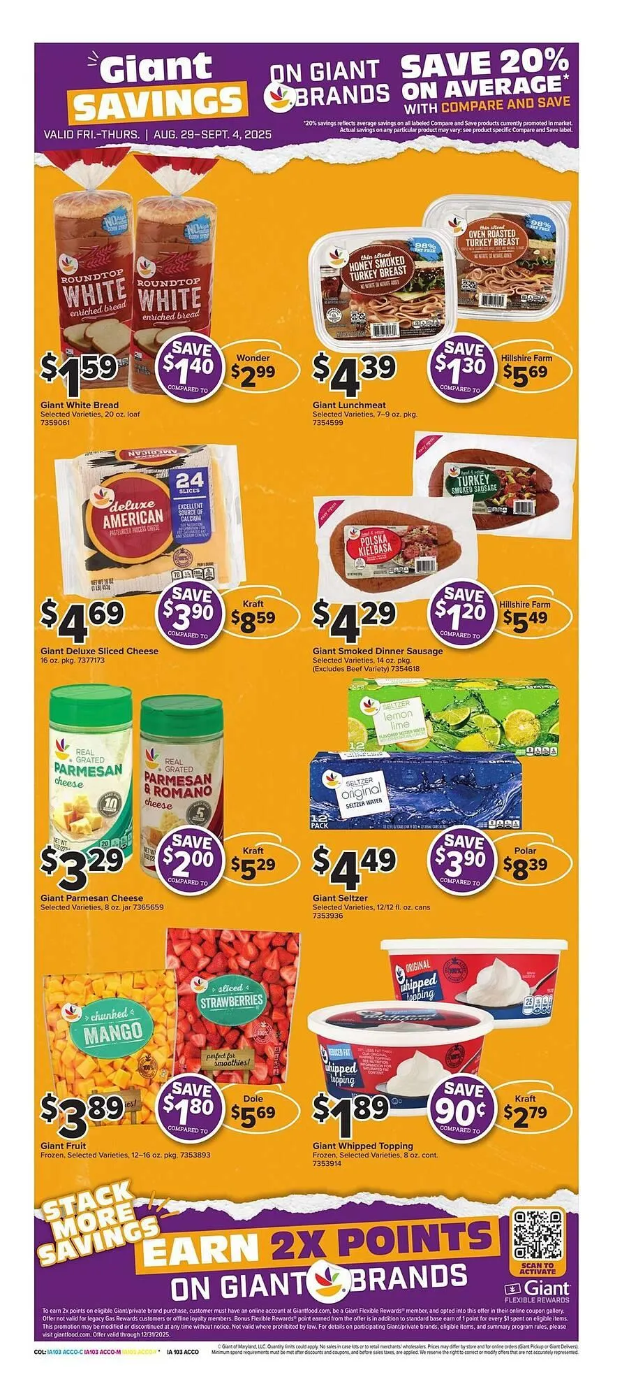 Weekly ad Giant Food Weekly Ad from August 29 to September 4 2025 - Page 12
