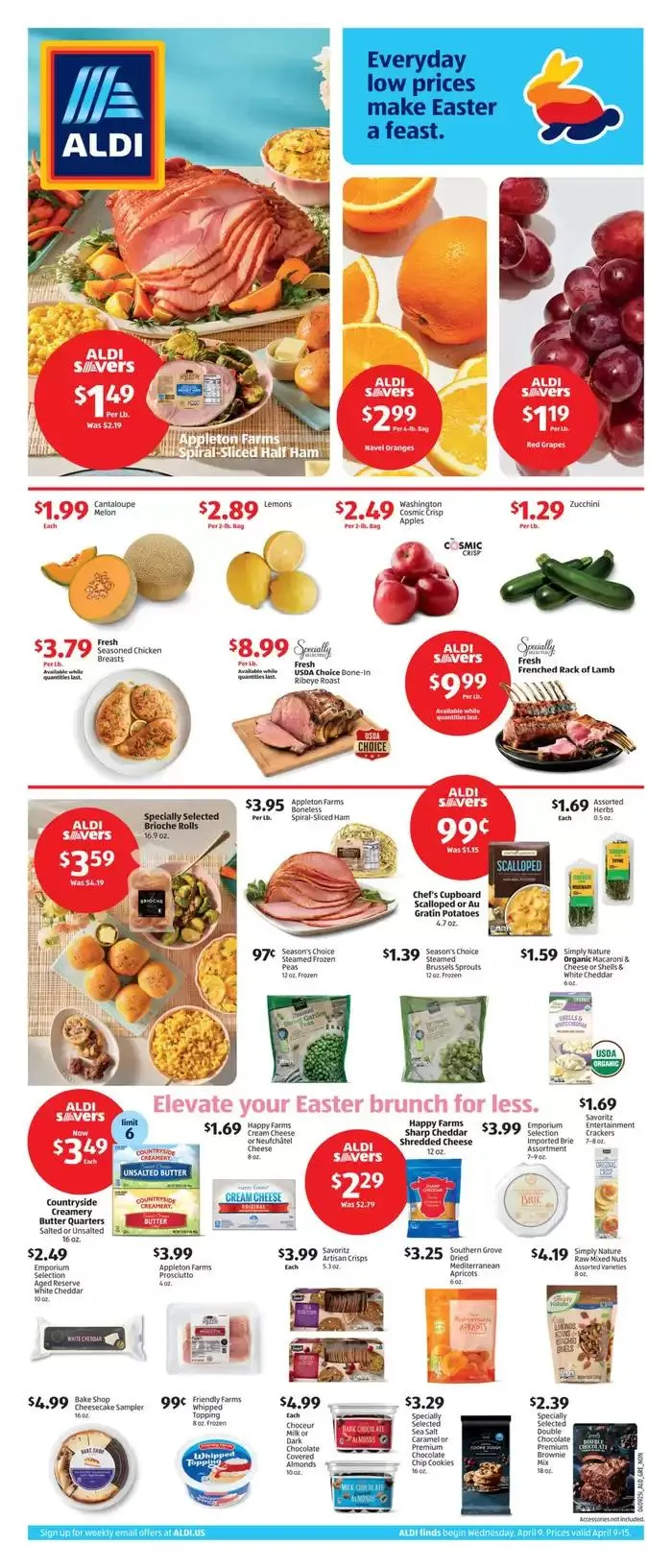 Weekly ad New offers to discover from April 9 to April 15 2025 - Page 1