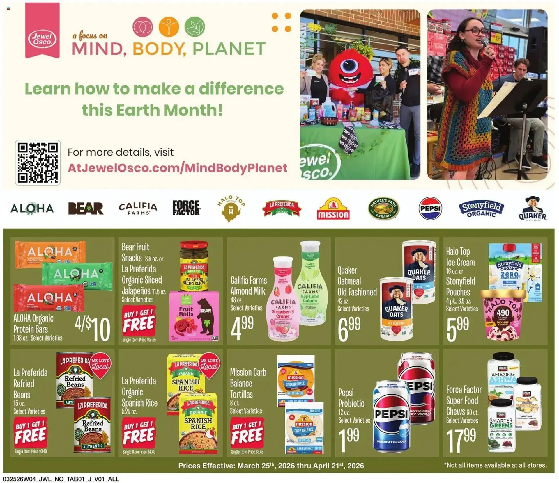 Weekly ad Jewel-Osco weekly ad from March 25 to April 21 2026 - Page 1