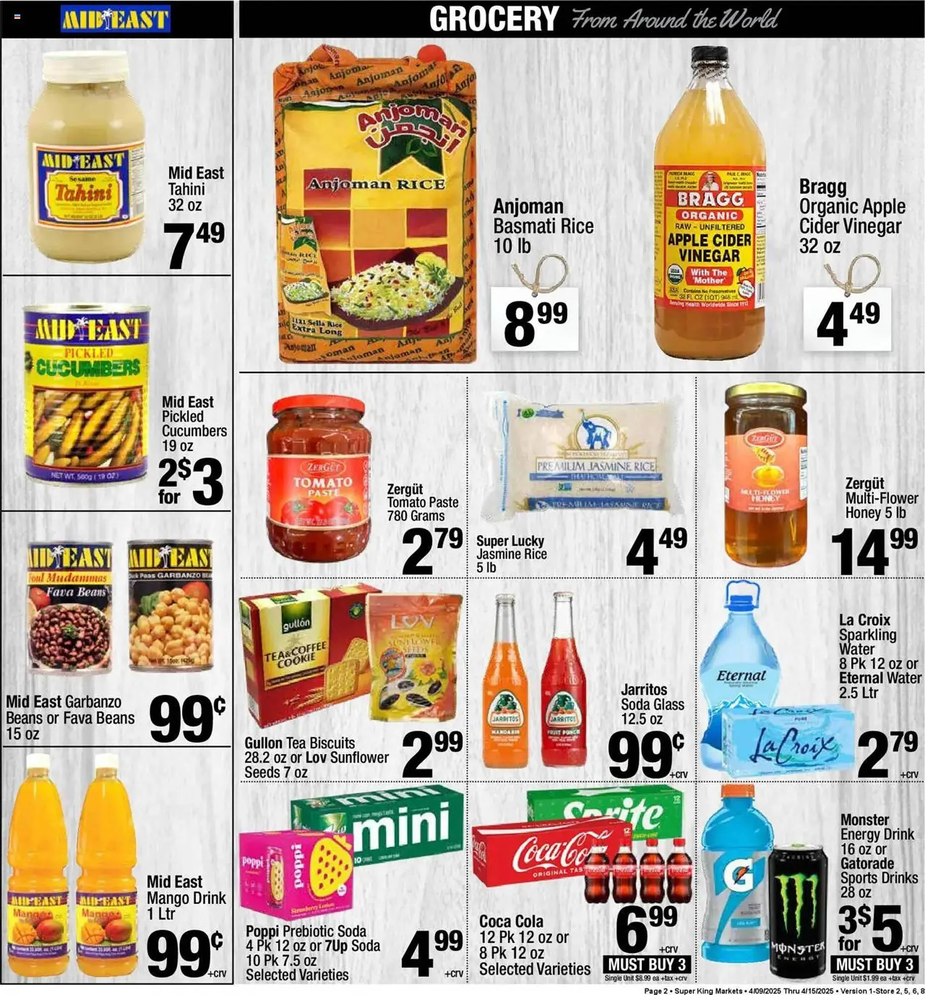 Weekly ad Super King Markets Weekly Ad from April 9 to April 15 2025 - Page 2