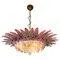 Mid-20th Century Pink Murano Chandelier, 1970s