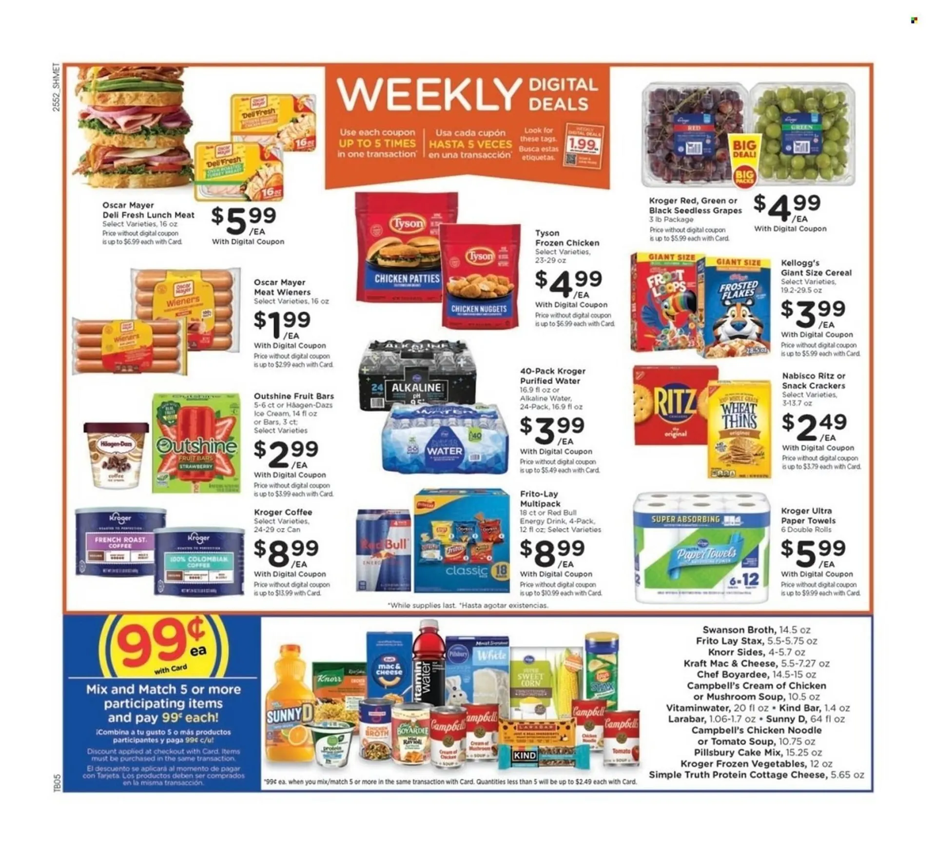 Weekly promotion Kroger weekly ad spanning from January 28 to February 3 2026 - Page 2 for Catalogue 365