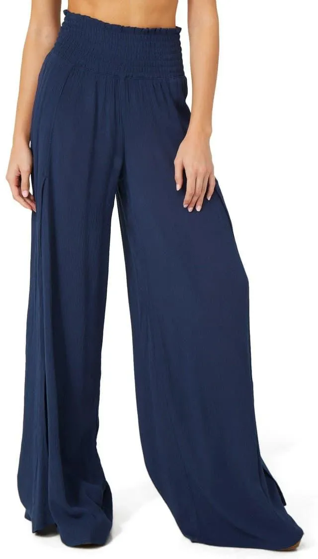 Rewash Juniors Solid Wide Leg Pants