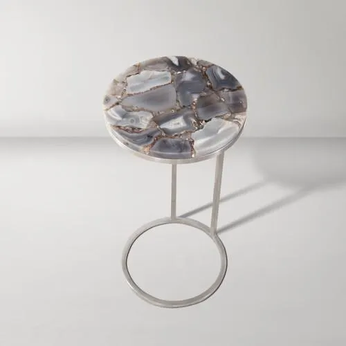 McCoy Accent Table - Nickel