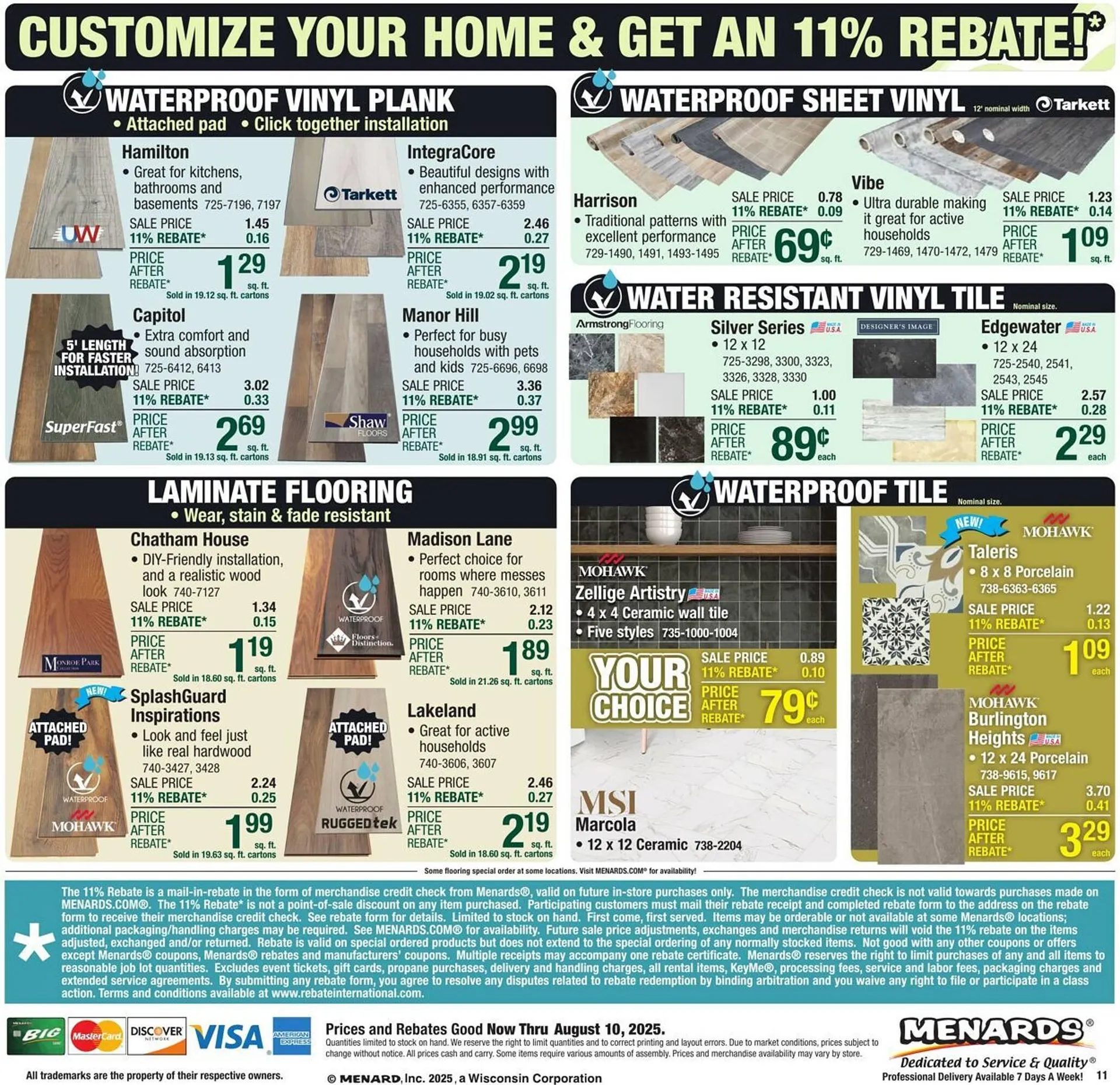Weekly ad Menards Weekly Ad from July 30 to August 10 2025 - Page 17