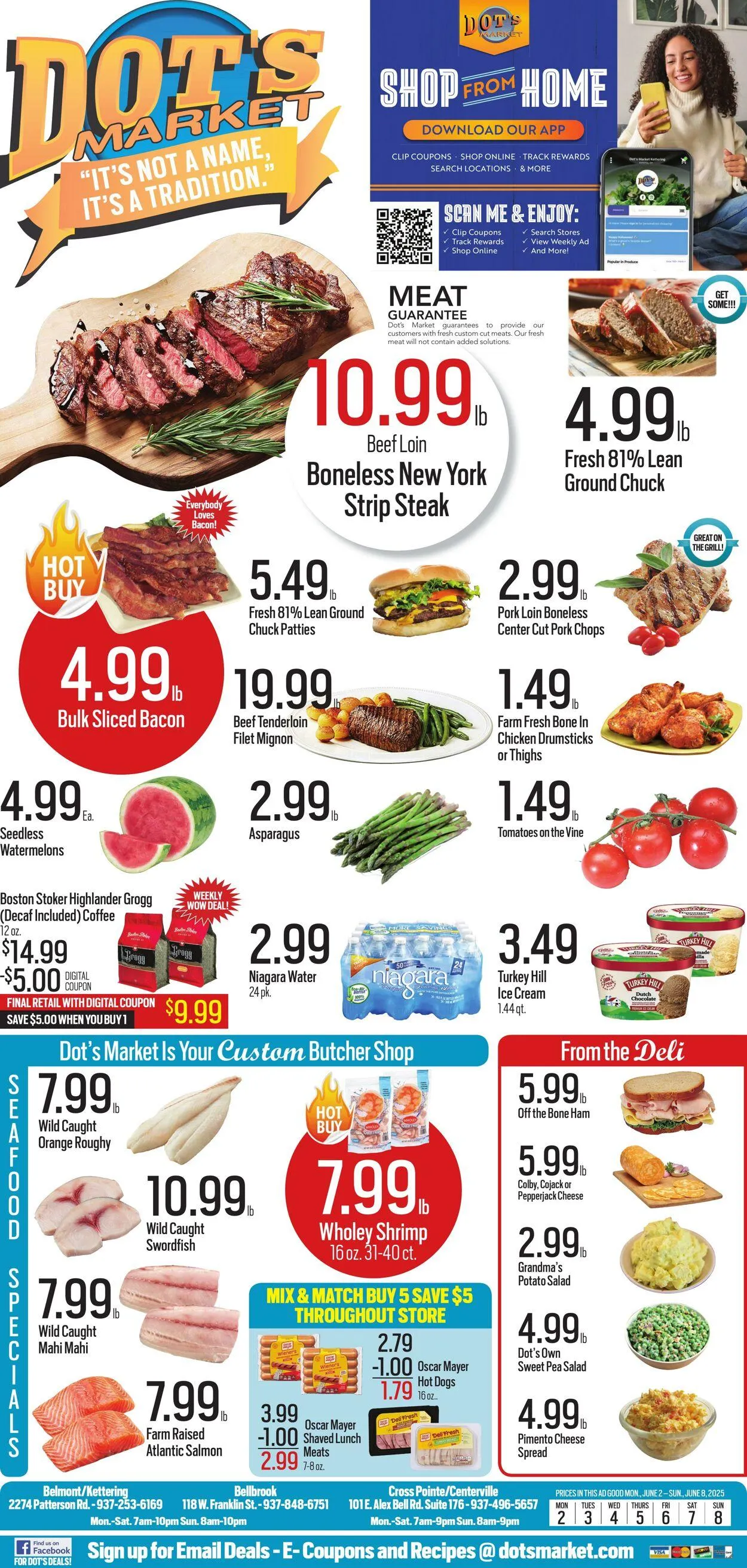 Weekly ad Dot's Market from June 2 to June 16 2025 - Page 1