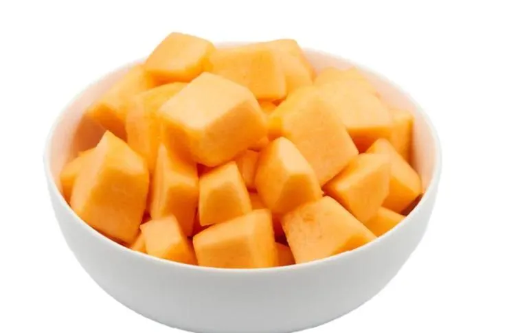 CUBED CANTALOUPE, LARGE