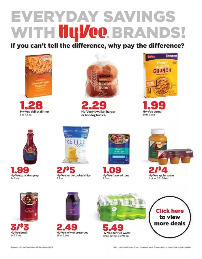 Weekly ad Top offers for smart savers from September 30 to October 6 2024 - Page 20