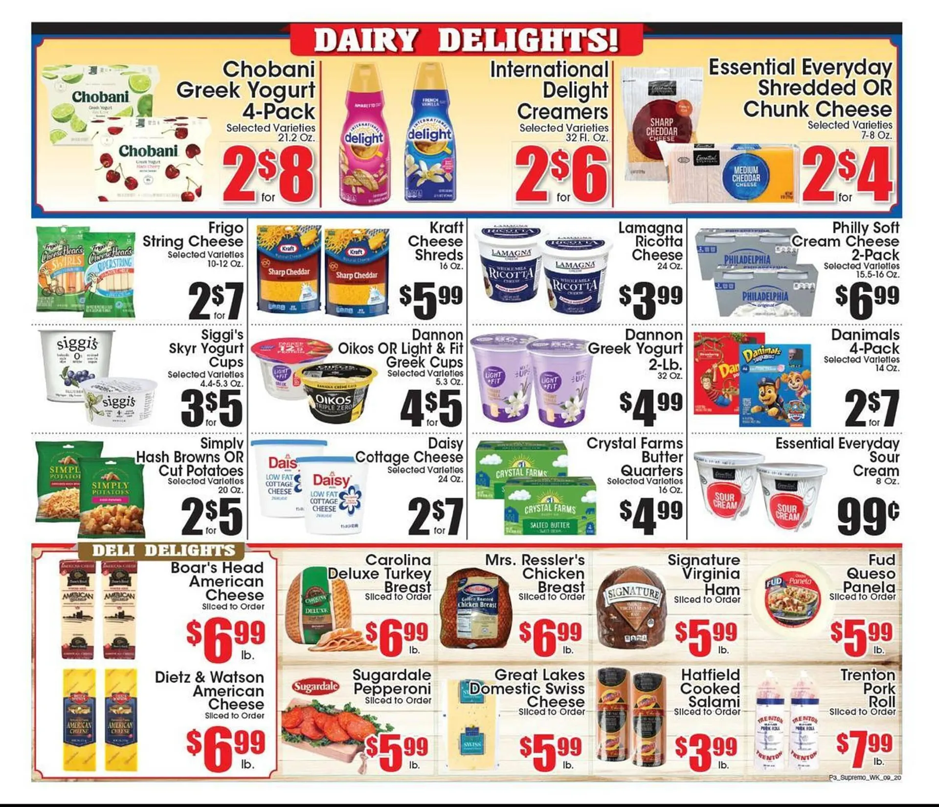 Weekly ad Supremo Foods Inc weekly ad from September 20 to September 26 2025 - Page 3