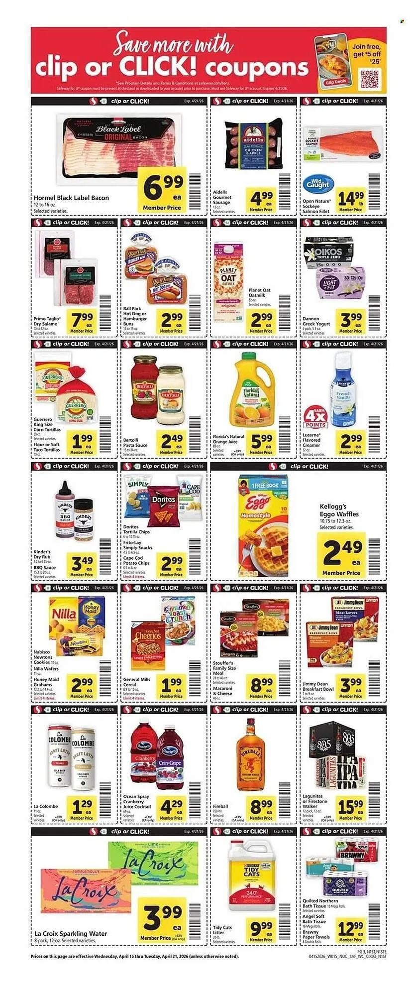 Weekly ad Safeway weekly ad from April 15 to April 21 2026 - Page 3