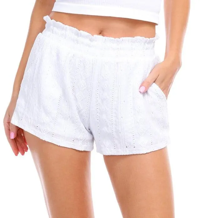 Derek Heart Juniors Eyelet Shorts