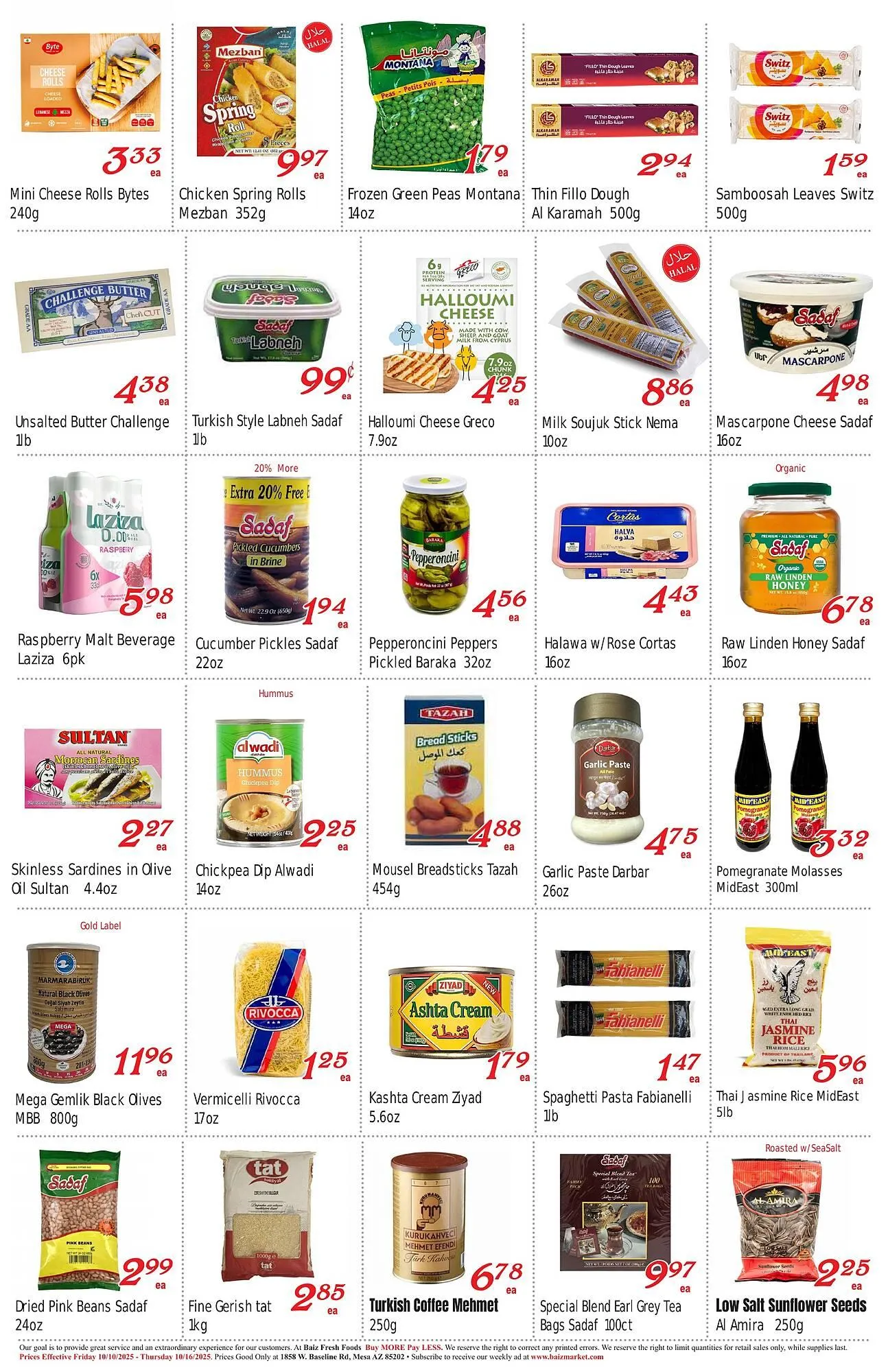 Weekly ad Baiz Market Place weekly ad from October 10 to October 16 2025 - Page 2