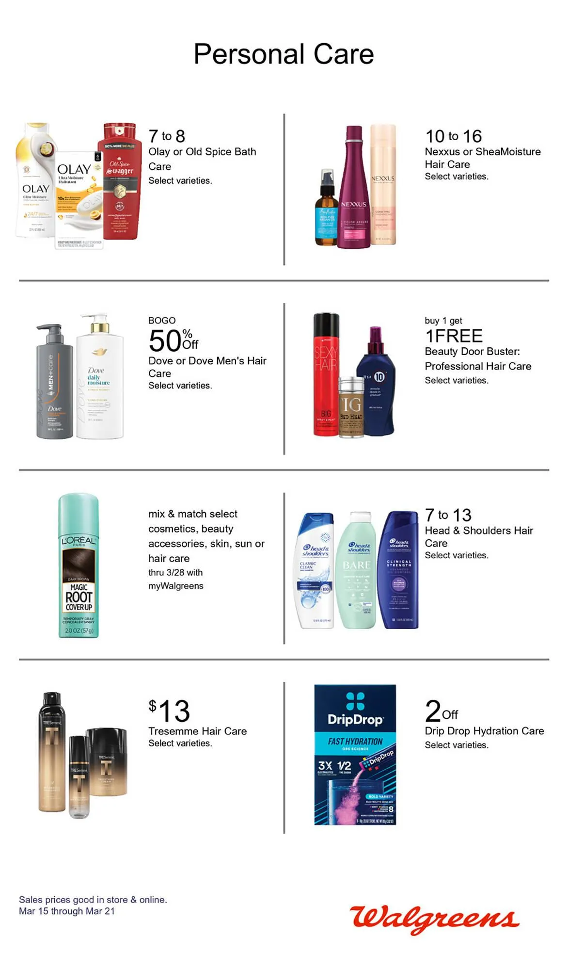 Weekly promotion Walgreens weekly ad spanning from March 15 to March 21 2026 - Page 19 for Catalogue 365