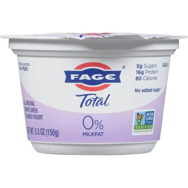 FAGE Yogurt, Greek, Nonfat, Strained