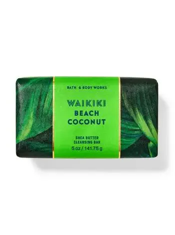 Waikiki Beach Coconut Shea Butter Cleansing Bar