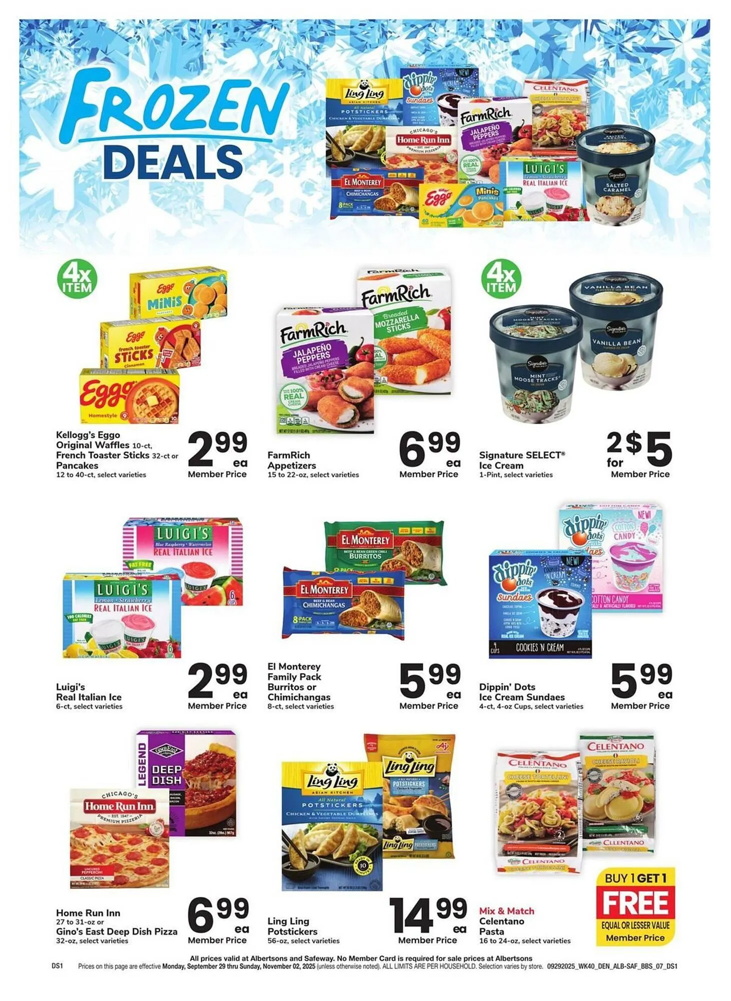 Weekly ad Albertsons weekly ad from September 29 to November 2 2025 - Page 7