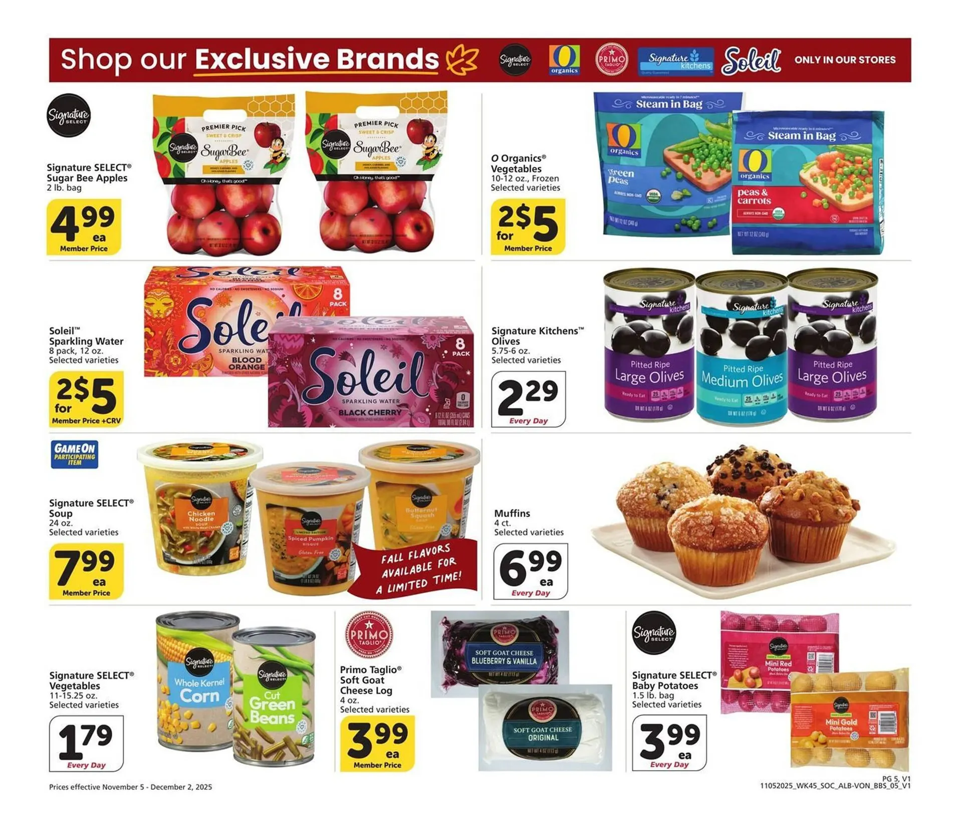 Weekly ad Albertsons weekly ad from November 5 to December 2 2025 - Page 5