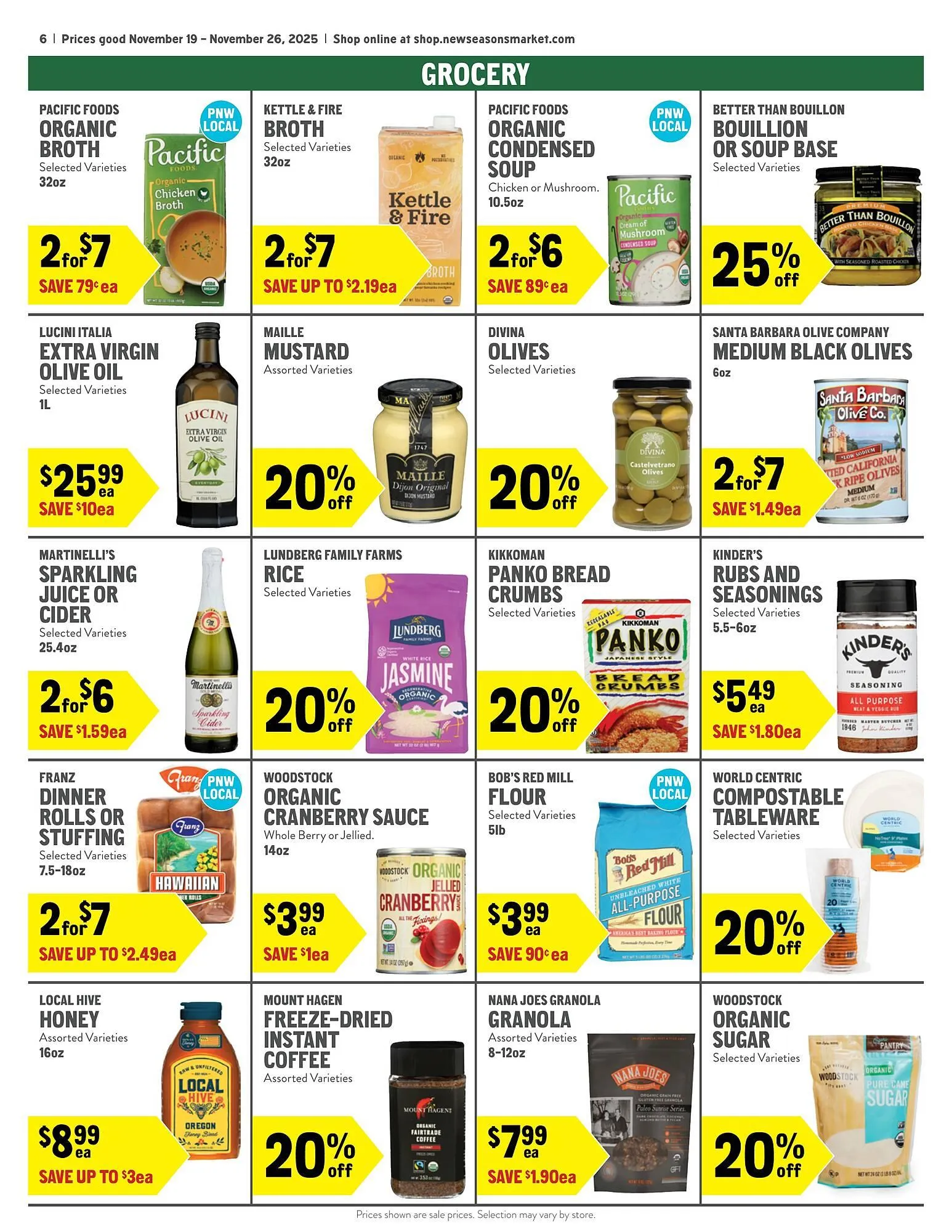 Weekly ad New Seasons Market weekly ad from November 19 to November 26 2025 - Page 6