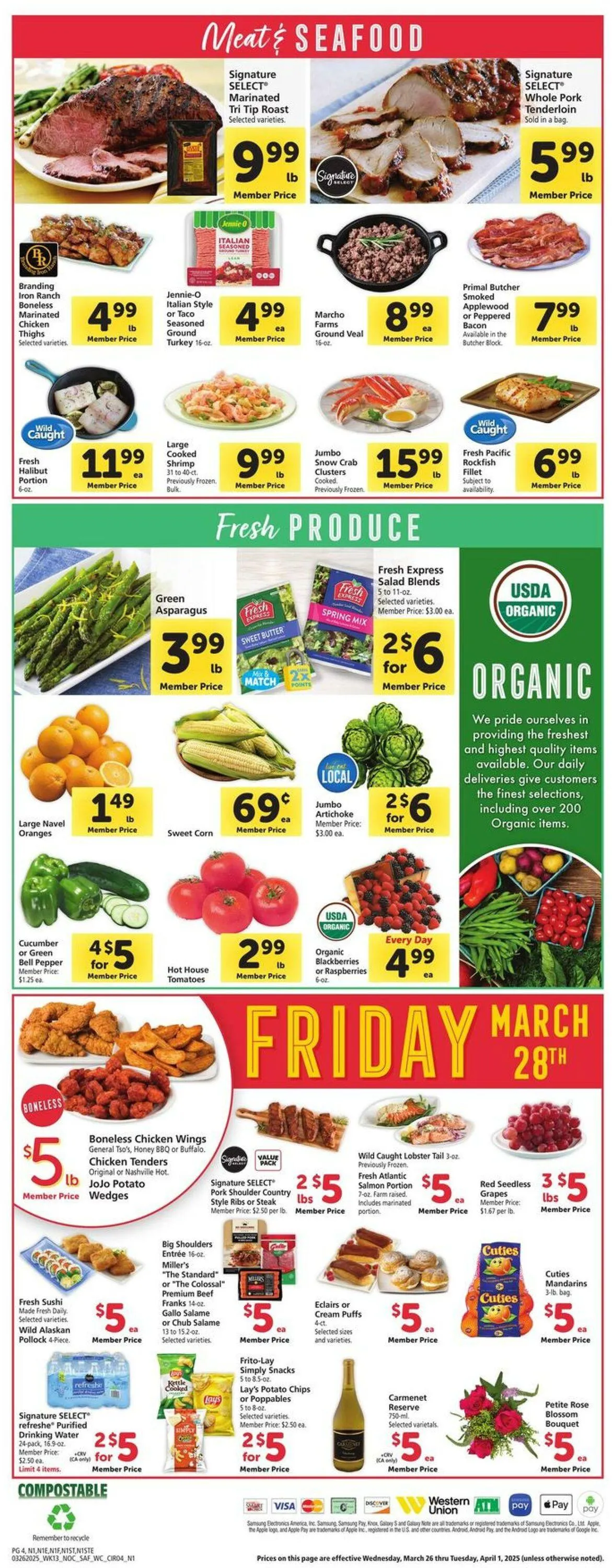 Catálogo de Safeway Current weekly ad 26 de marzo al 1 de abril 2025 - Página 4
