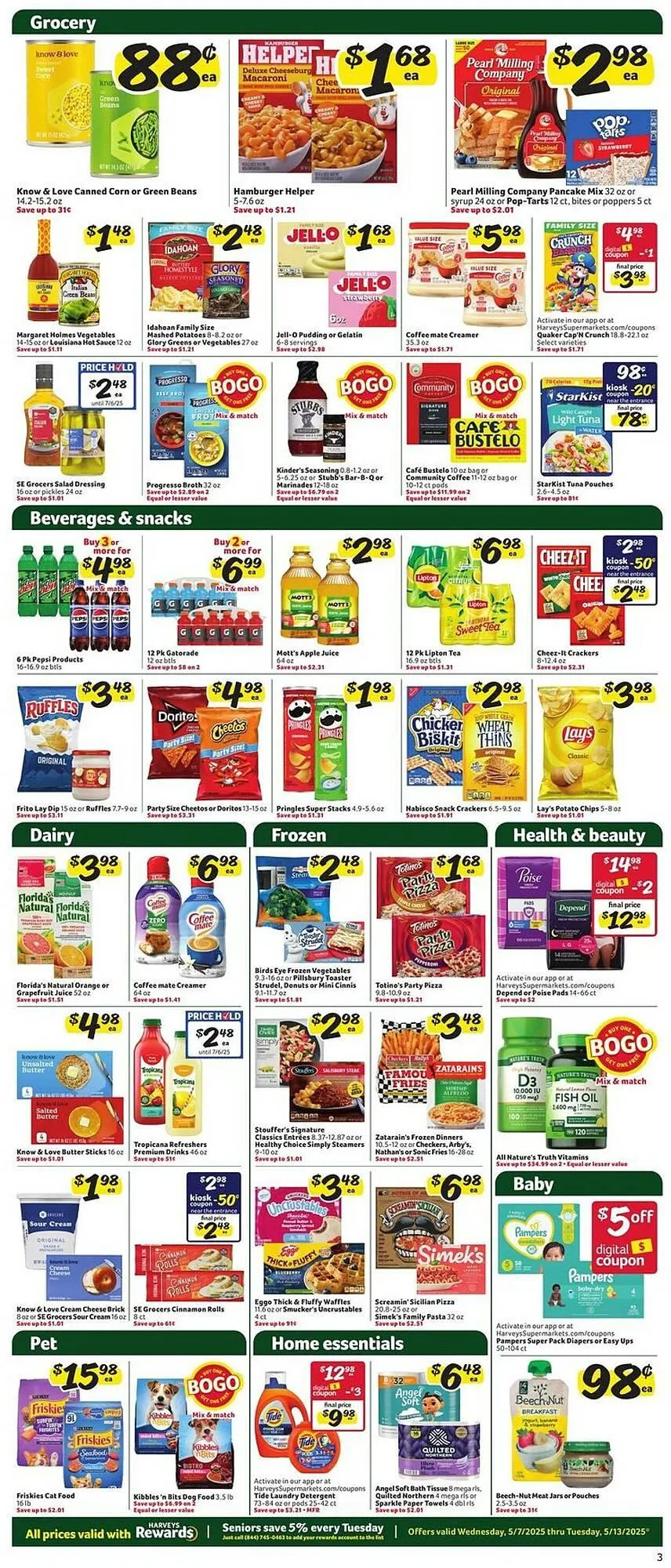 Weekly ad Harveys Supermarkets Weekly Ad from May 7 to May 13 2025 - Page 5