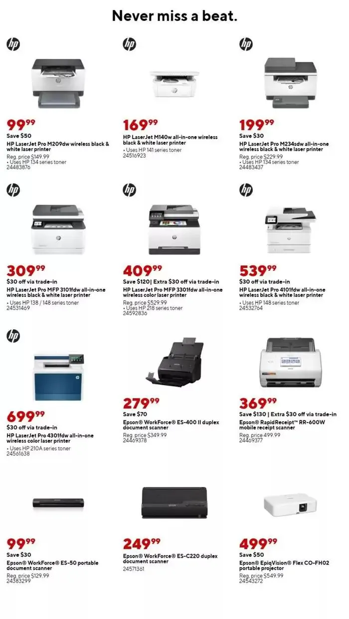 Weekly ad Staples flyer from March 26 to April 1 2025 - Page 9