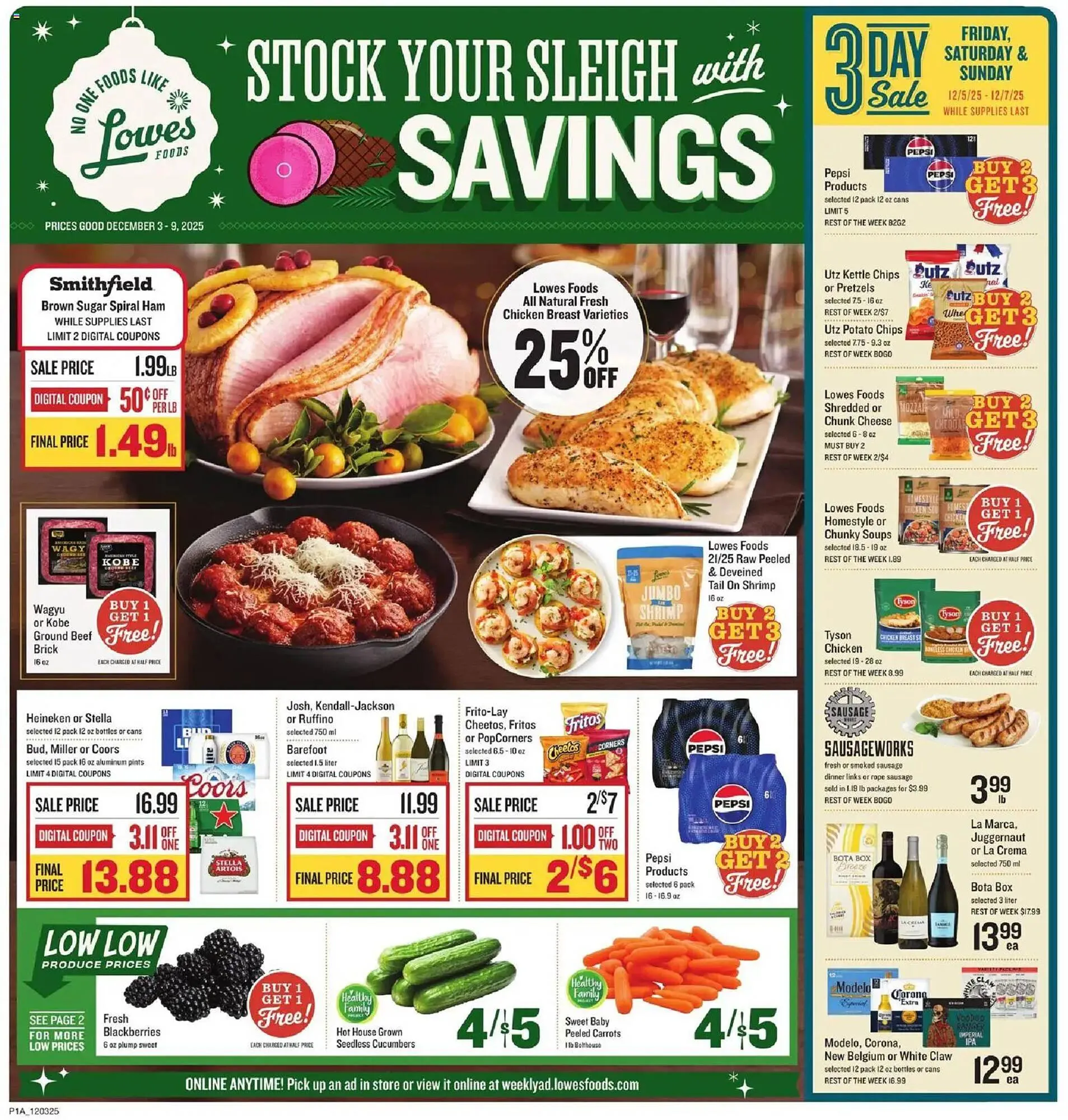 Lowes Foods weekly ad - 1