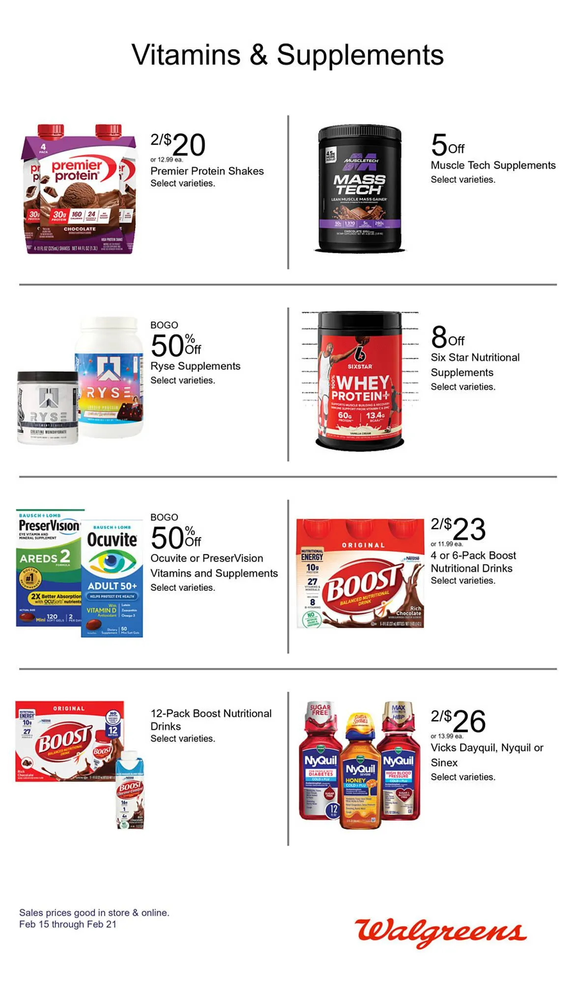 Weekly ad Walgreens weekly ad from February 15 to February 21 2026 - Page 10