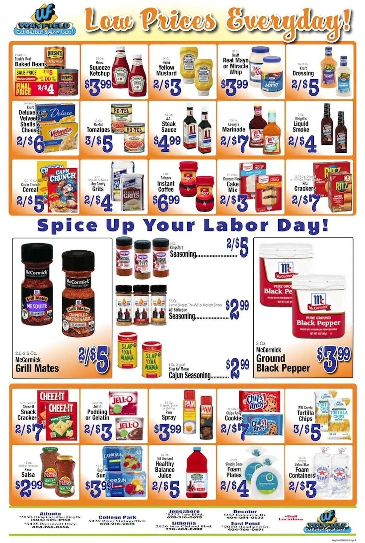 Weekly ad Wayfield from August 25 to September 2 2025 - Page 4